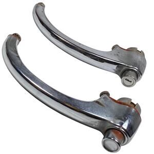 '52-'59 GM Chevrolet GMC Outside Door Handles Set Pair 3698881 OEM Original Part